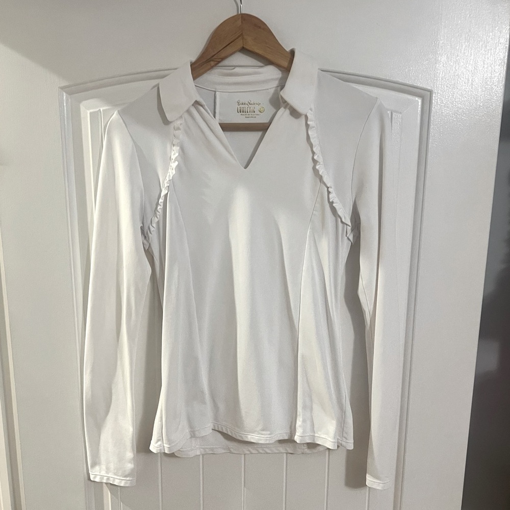 Lilly Pulitzer Luxletic golf shirt